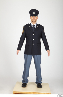  Photos Fireman Officier Man in uniform 1 21th century Fireman Officier a poses whole body 0001.jpg